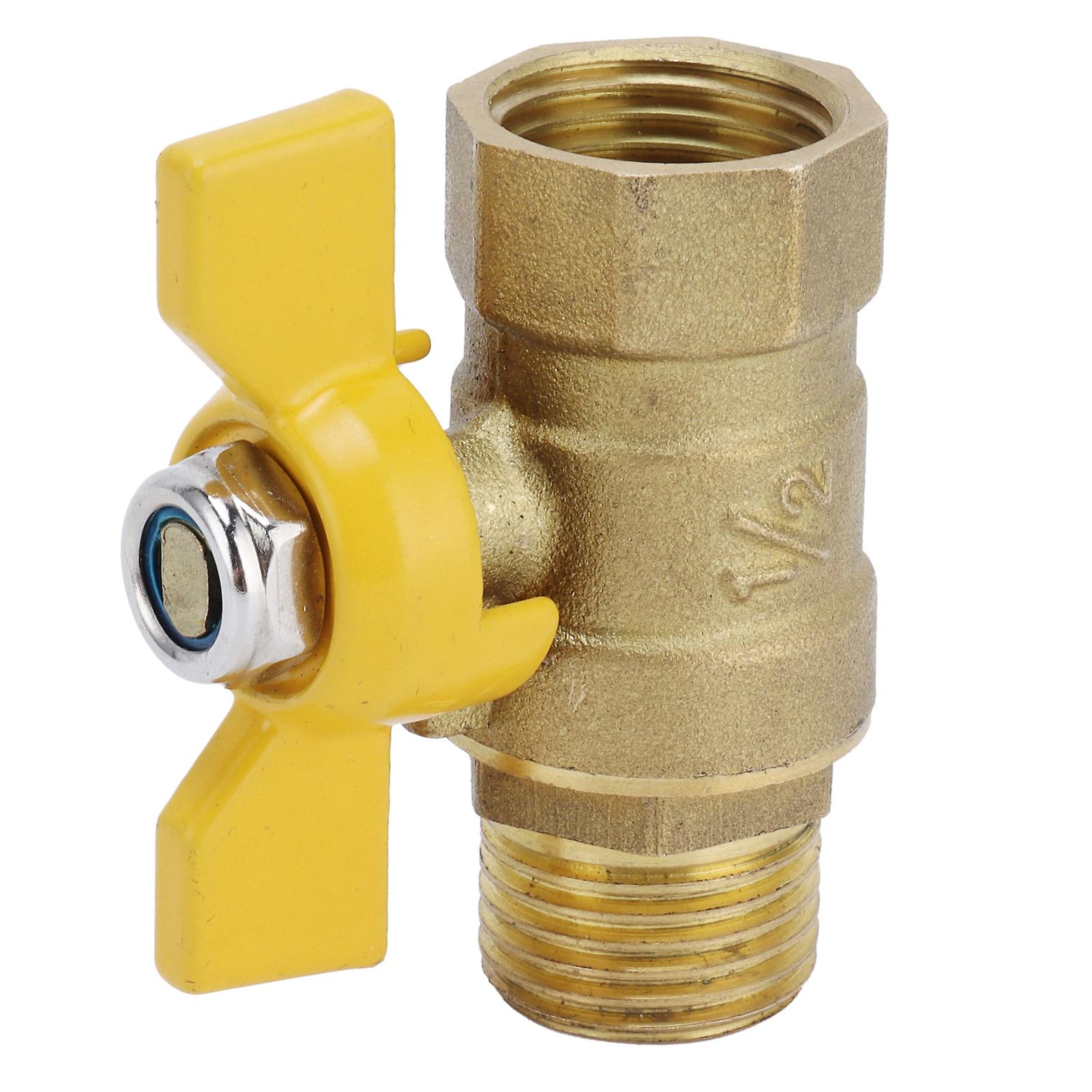 G1/2 Male Thread Ball Valve Thicken Fuel Gas Valve Pneumatics Plumbing Accessory