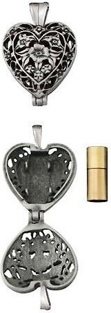 Cathedral Art Always In My Heart Memorial Ashes Locket Necklace