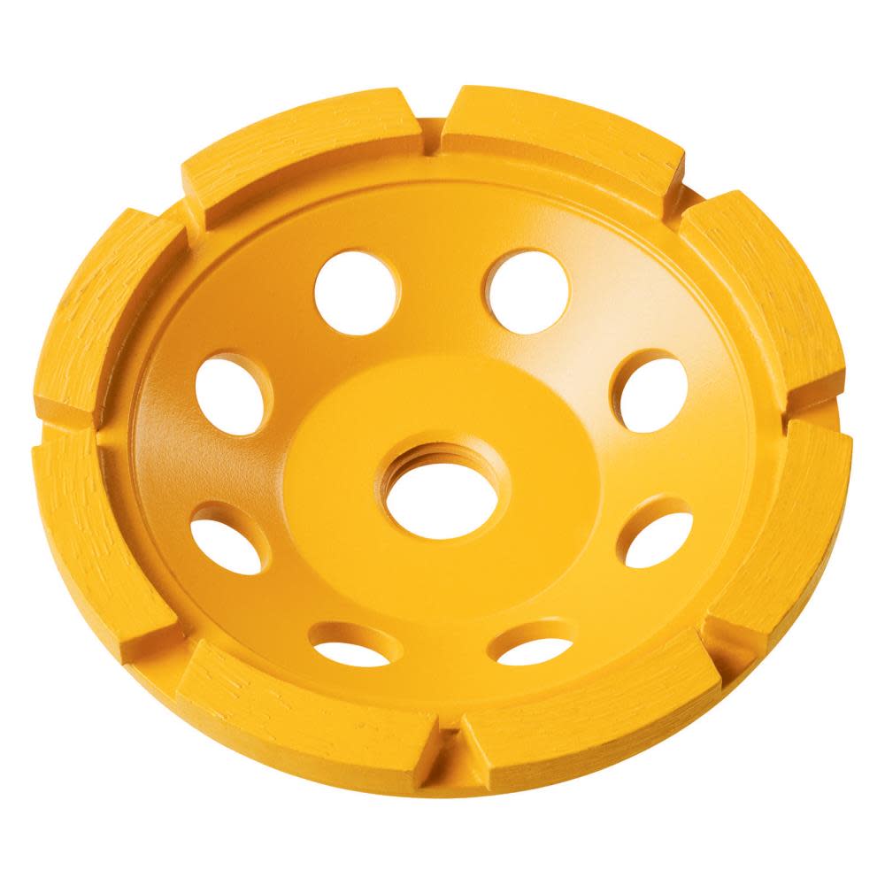 DEWALT 7 In. Single Row Diamond Cup Grinding Wheel DW4771 from DEWALT