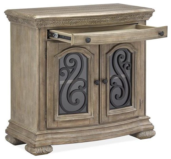 Magnussen Marisol Bachelor Chest in Fawn   French Country   Accent Chests And Cabinets   by Unlimited Furniture Group  Houzz