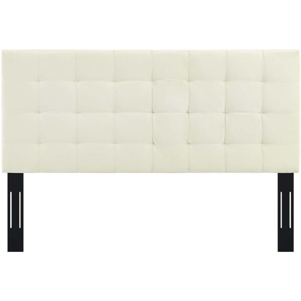 Paisley Tufted Full / Queen Upholstered Performance Velvet Headboard - - 27615972