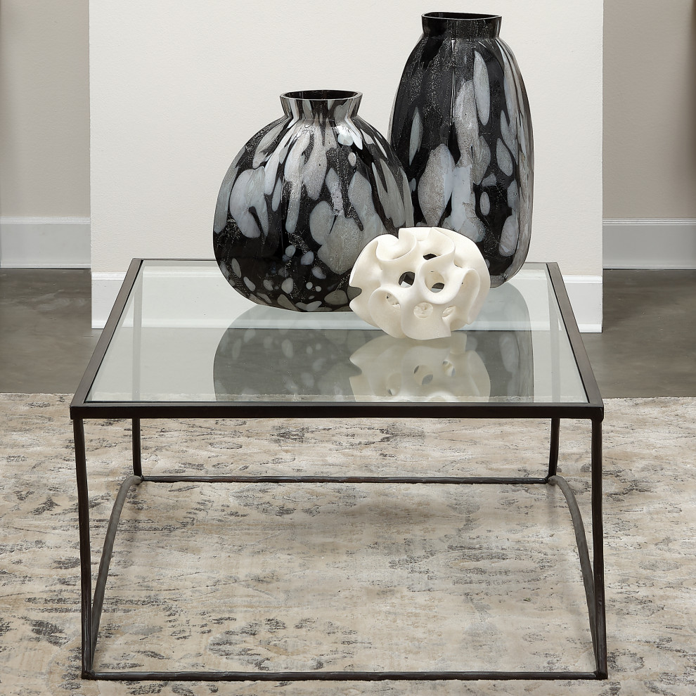 Kai Iron Coffee Table   Transitional   Coffee Tables   by Jamie Young Company  Houzz