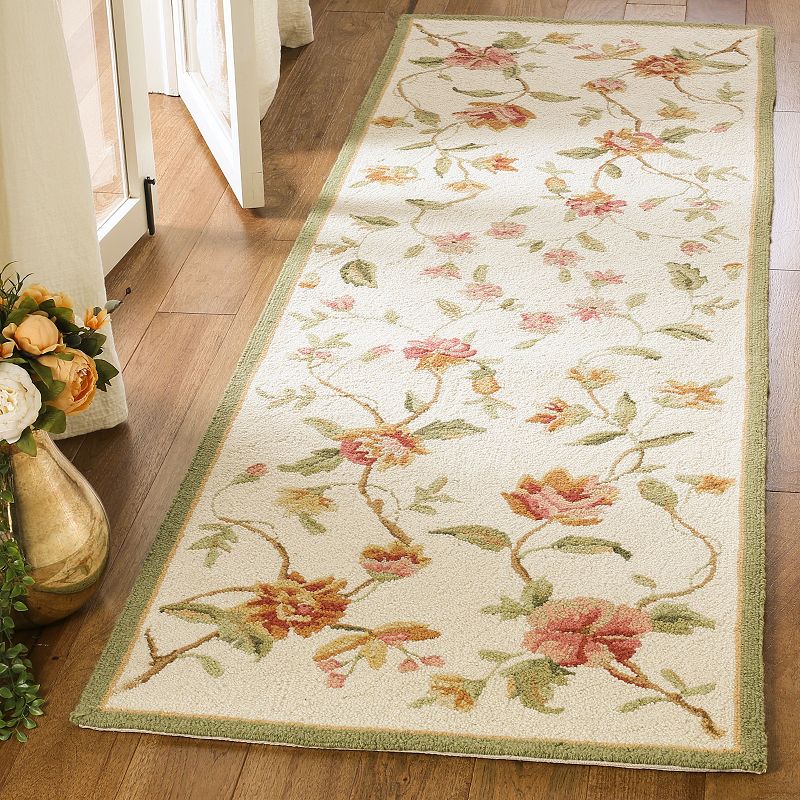 Safavieh Chelsea Floral Leaves Framed Wool Rug - 2'6'' x 4'