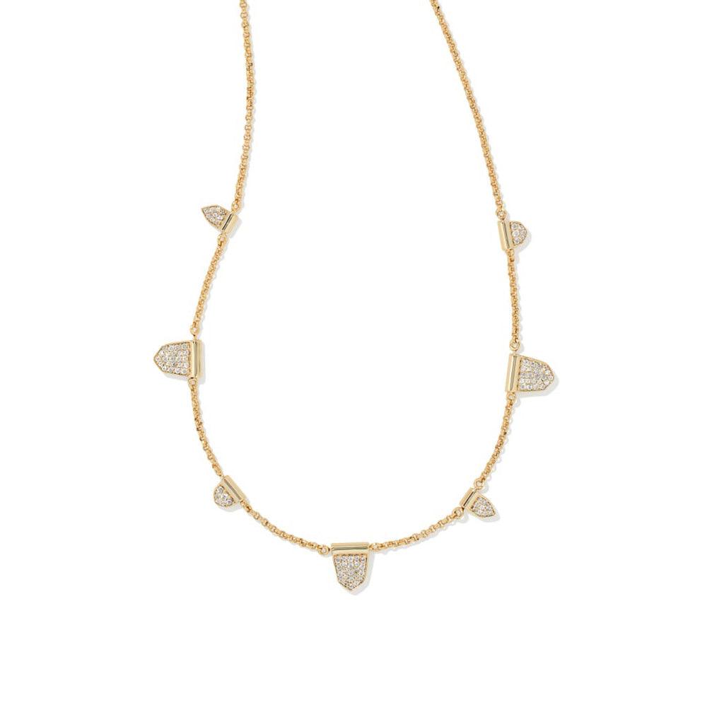 Kendra Scott  Adeline Strand Necklace In Gold