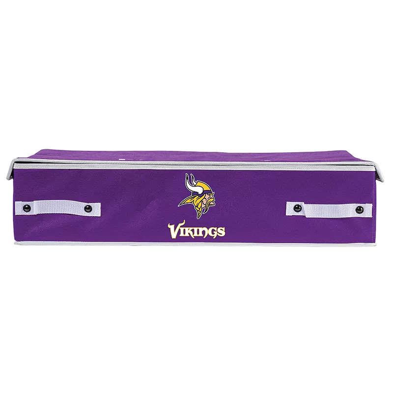 Franklin Sports Minnesota Vikings Large Under-the-Bed Storage Bin