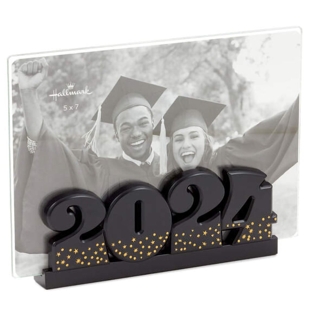 Hallmark  Sculpted 2024 Graduation Picture Frame, 5x7