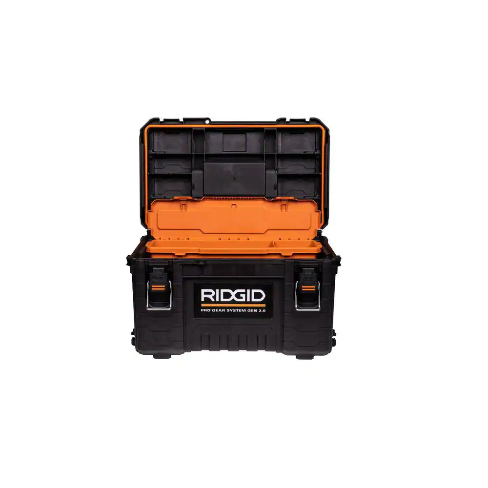 RIDGID 254067 2.0 Pro Gear System 22 in. Modular Tool Box Storage and Organizer