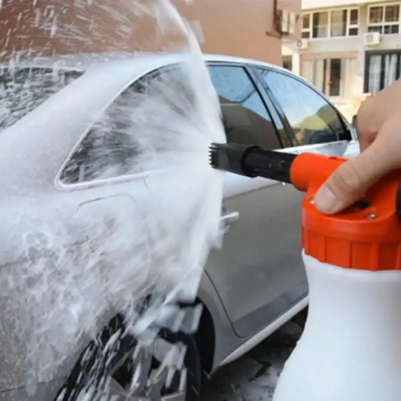 Foam Gun Car Wash Cannon  Plastic Portable Foamer Nozzle Car Washer Soap Sprayer For Car Glass Windshield Garden Clean