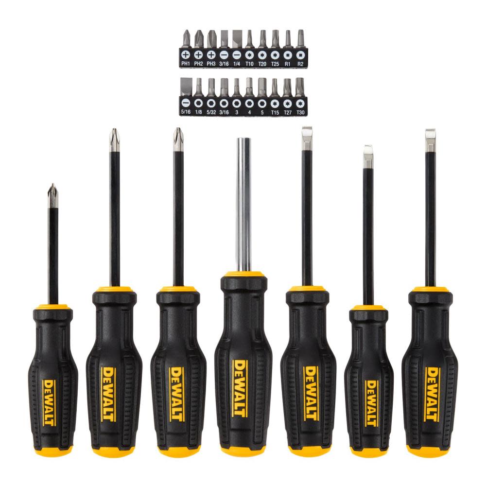 DEWALT TOUGHSERIES Screwdriver Set 27pc