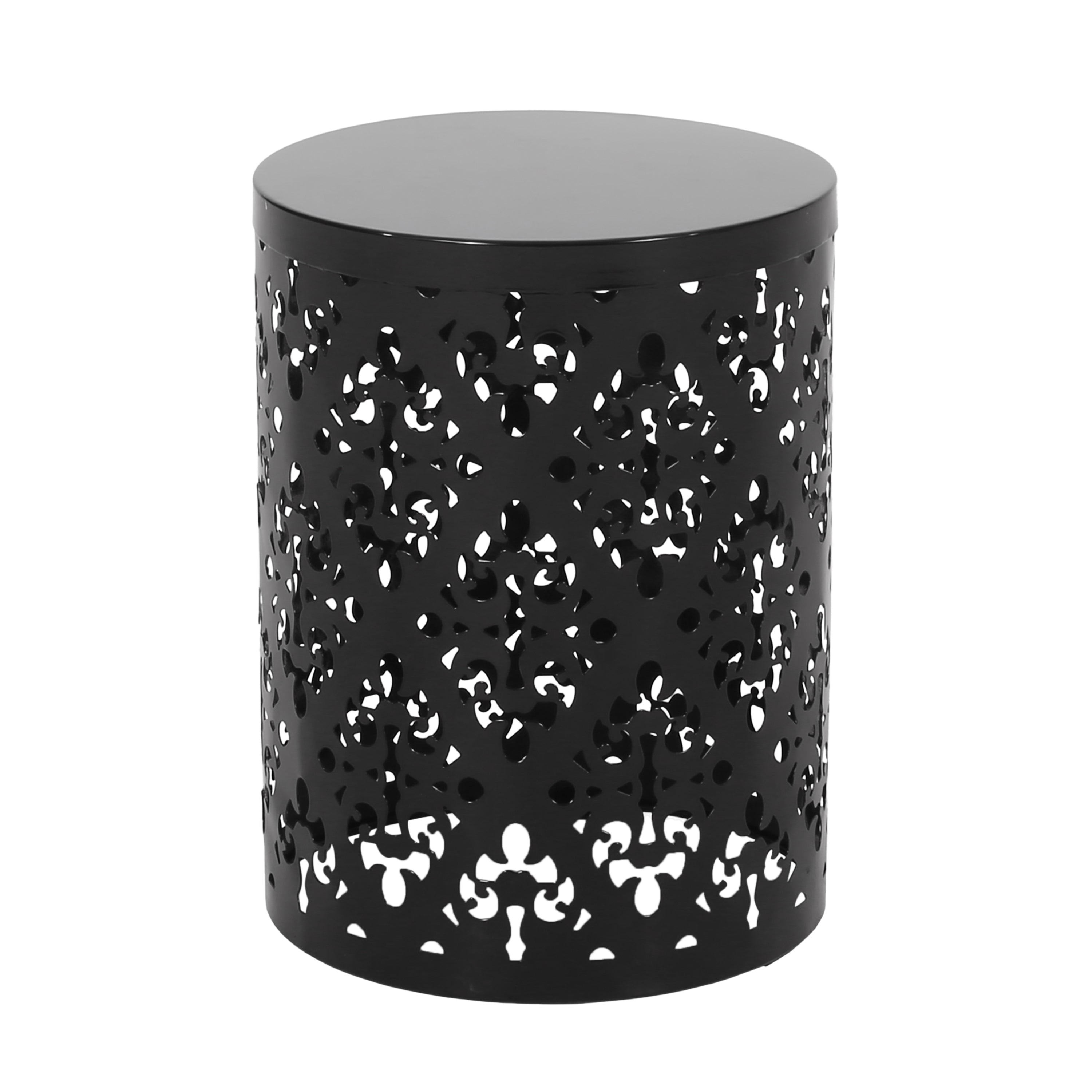 Verdugo Outdoor Metal Side Table