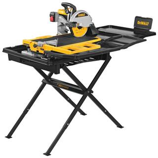 DW 10 in. High Capacity Wet Tile Saw with Stand D36000S