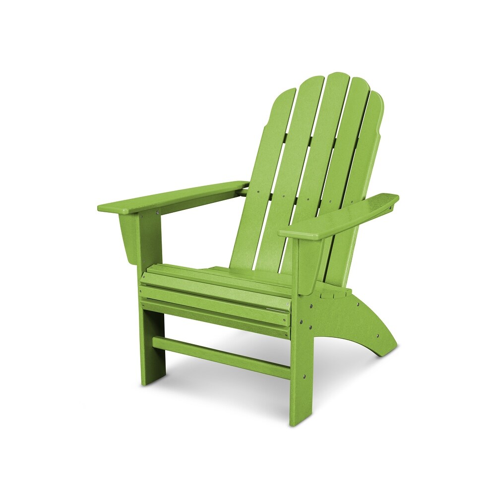 POLYWOOD Vineyard Outdoor Curveback Adirondack Chair