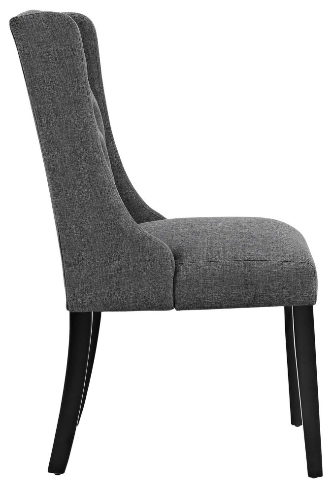 Baronet Dining Chair Fabric Set of 4 EEI 3558 AZU   Transitional   Dining Chairs   by Kolibri Decor  Houzz