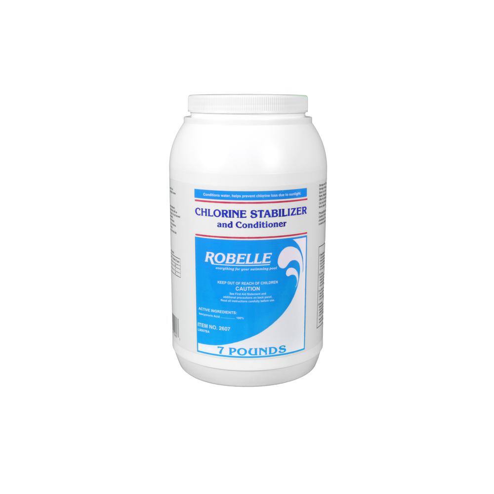 Robelle 7 lbs. Chlorine Stabilizer and Conditioner for Swimming Pools 2607