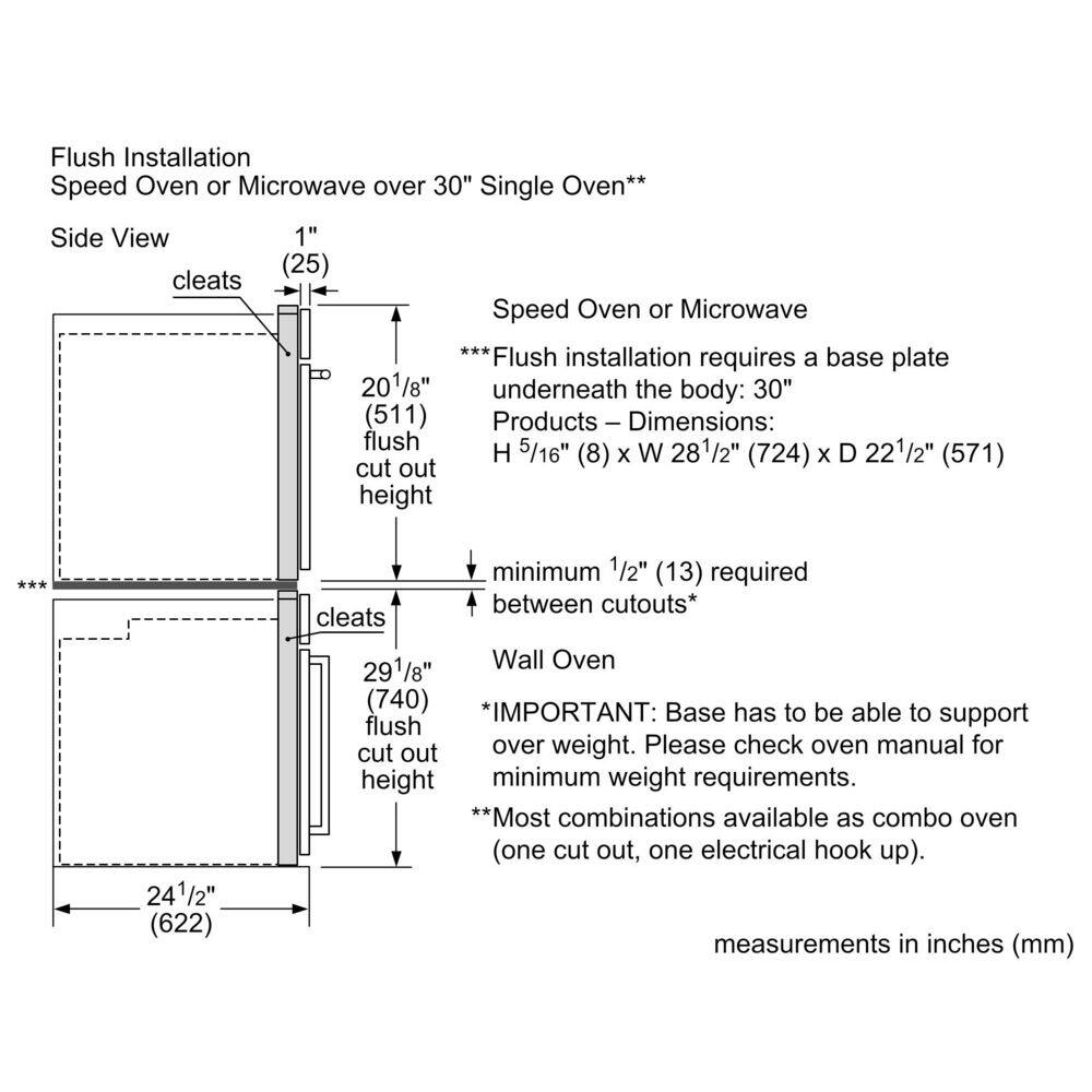 Bosch Benchmark Benchmark Series 30 in. Single Electric Speed Wall Oven with Convection in Stainless Steel HMCP0252UC