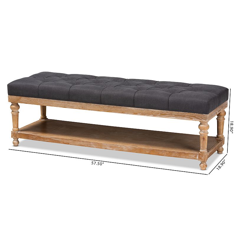 Baxton Studio Linda Bench