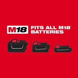 MW M18 FUEL 18-V Lithium-Ion Brushless Cordless 14 in. Hex Impact Driver Kit with 4-12 in. Cut-OffGrinder 2953-22-2680-20