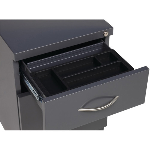 Lorell Premium Mobile BF Pedestal File - 2-Drawer (79134)