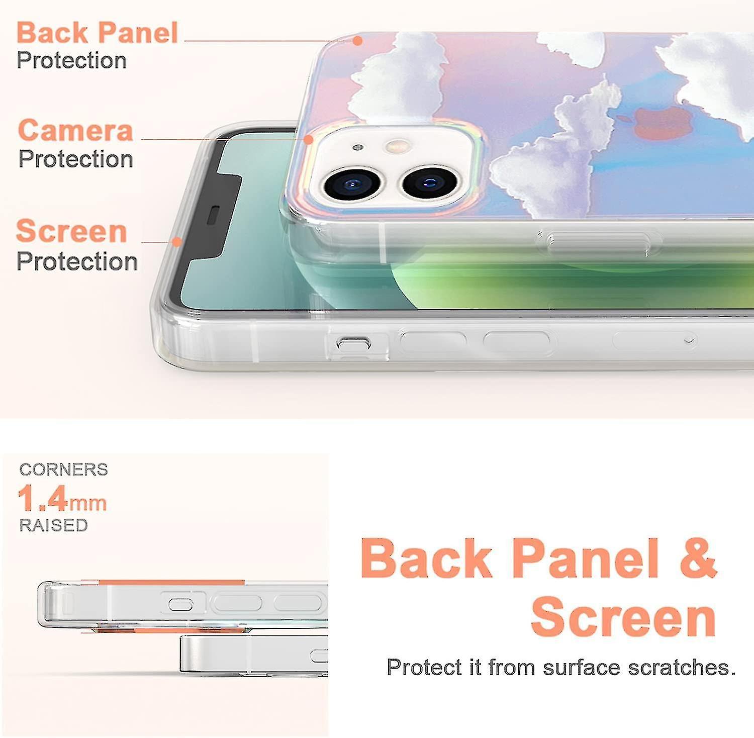 Big Capacity Pencil Pen Case Pouch Box Organizer Large Storage For Bullet Journal Plaid White -