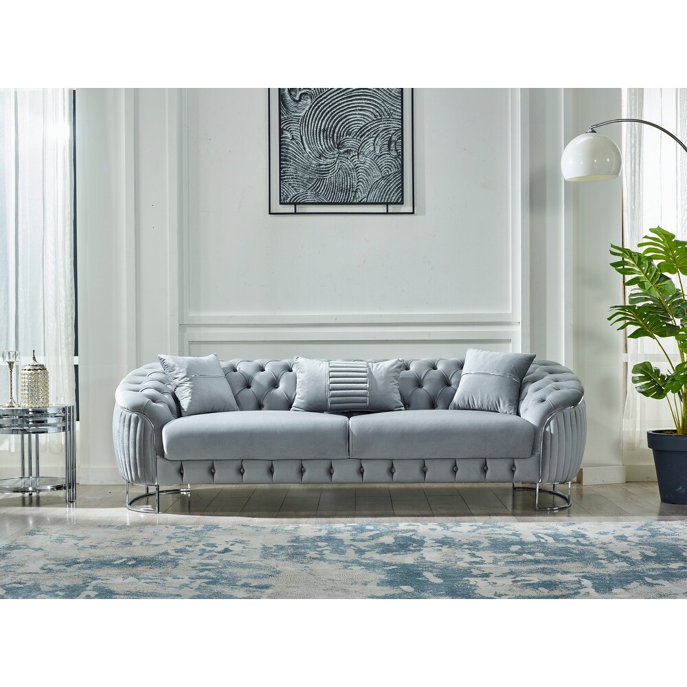 Leyla 3 Pieces Living Room Set 1 Sofa 2 Chair