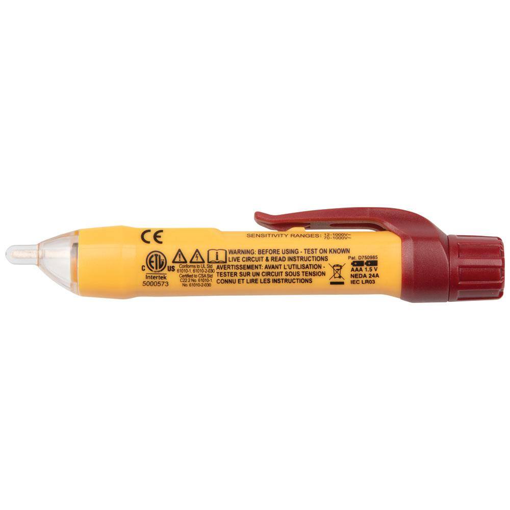 Klein Tools 12-Volt to 1000-Volt AV Dual Range Non-Contact Voltage Tester (2-Pack) M2O41525KIT