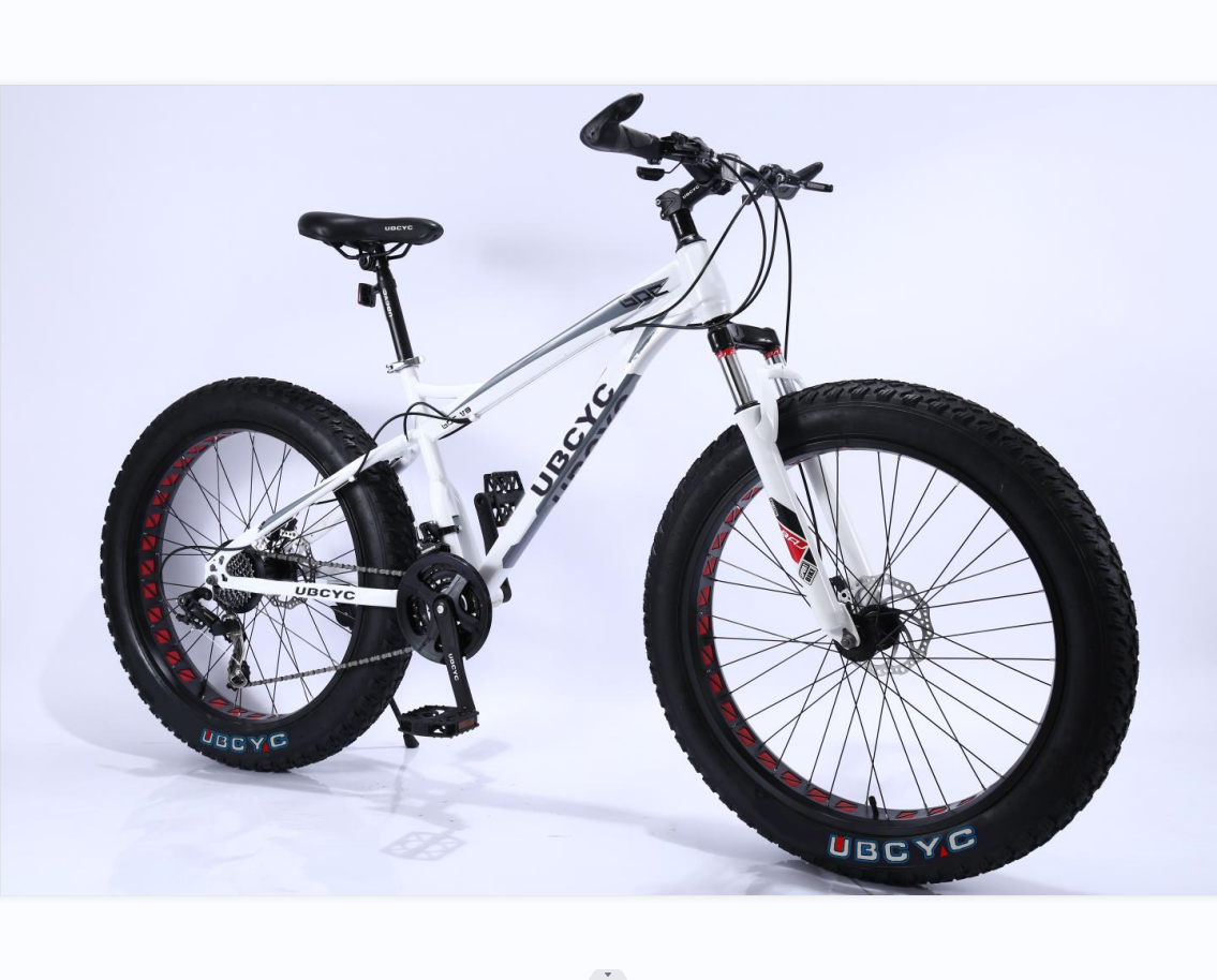 Hot Promotion Beach MACCE MTB Cycle High Steel Frame Beach Mountain Bicycle 21 Speed 26 inch Fat Wide Tire Bike Bicycle Mountain