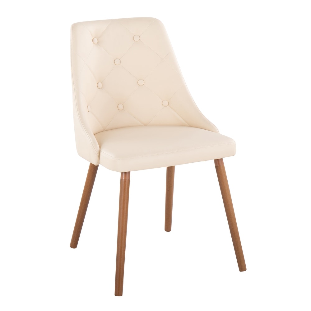 Carson Carrington Arvika Chair with Tapered Wood Legs (Set of 2)