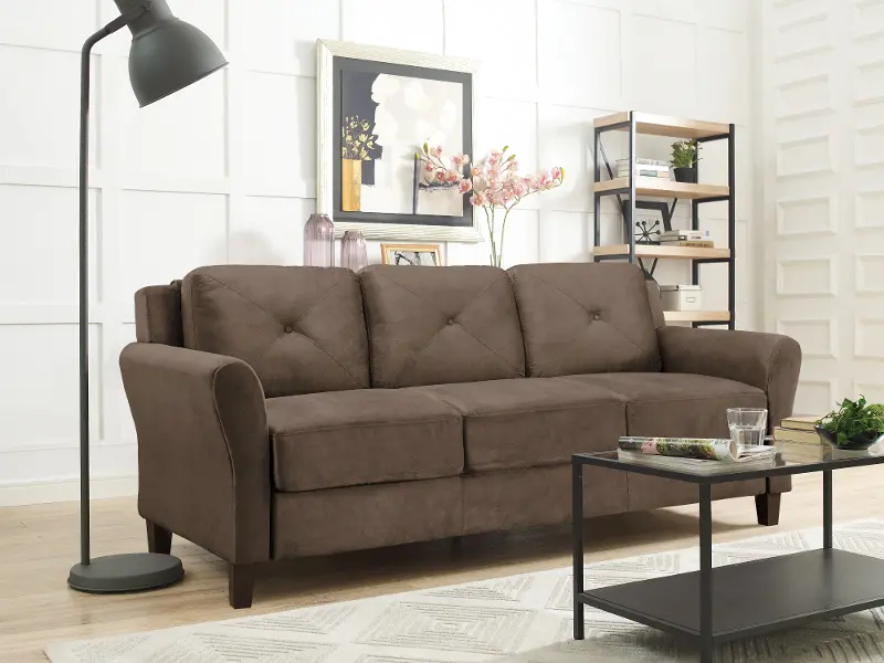 Harvard Brown Sofa