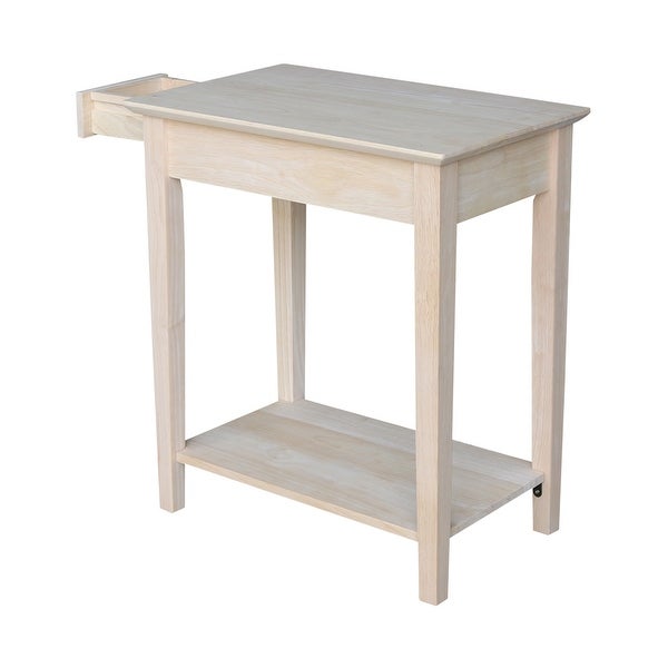 The Gray Barn Moonshine Narrow End Table - 22