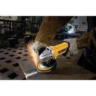 DEWALT 11 Amp Corded 4.5 in. Small Angle Grinder with Dust Ejection System (2-Pack) DWE402X2