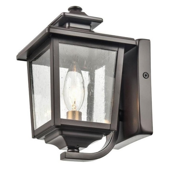 Millennium Lighting Eldrick 1 Light Wall Light Powder Coat Black