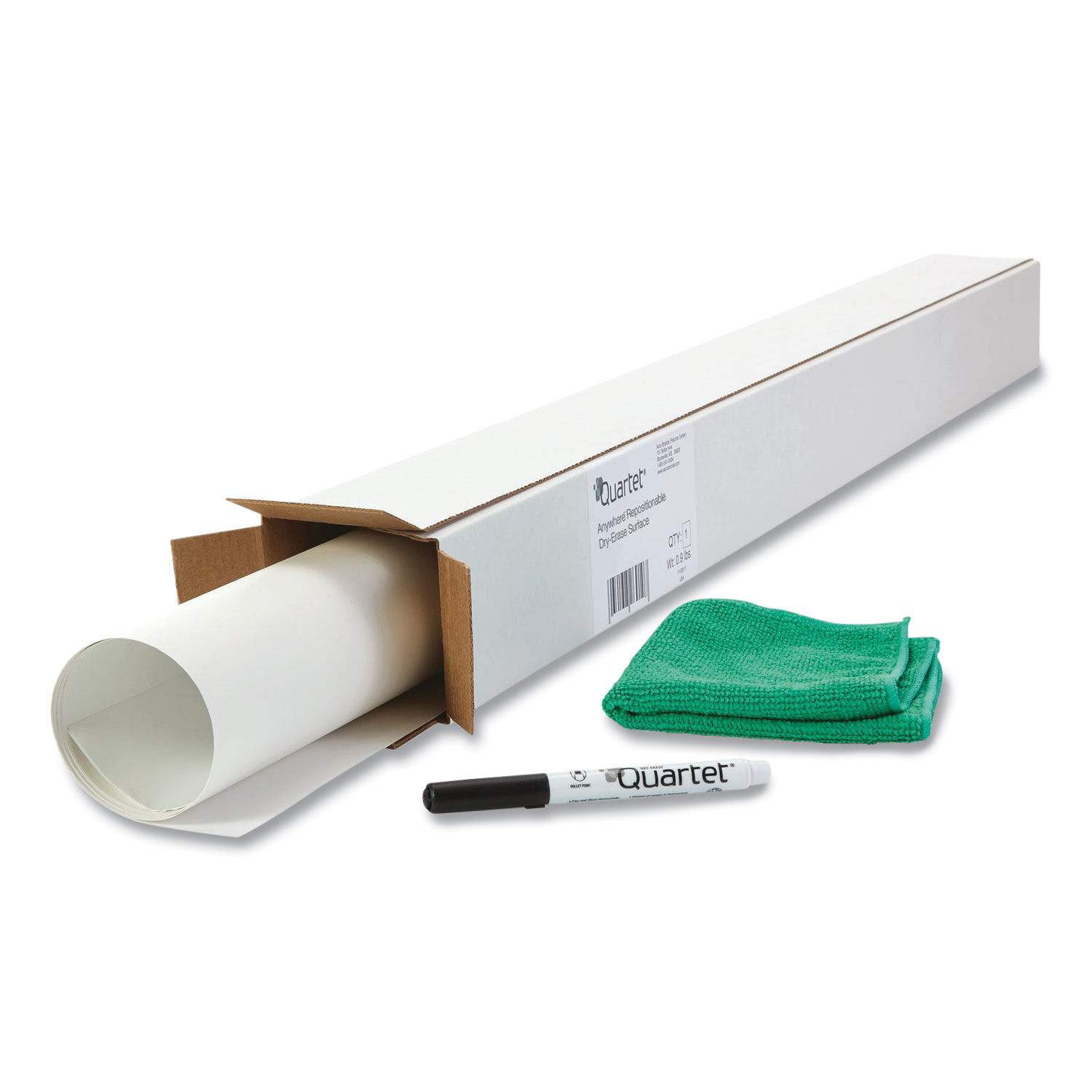 Anywhere Repositionable Dry-Erase Surface by Quartetandreg; QRTR85543