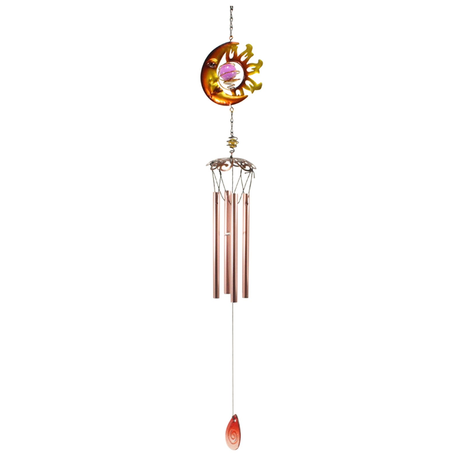 Folzery Wind Chime Indoor/Outdoor - Waterproof 4 Aluminum Metal Music Wind Chime