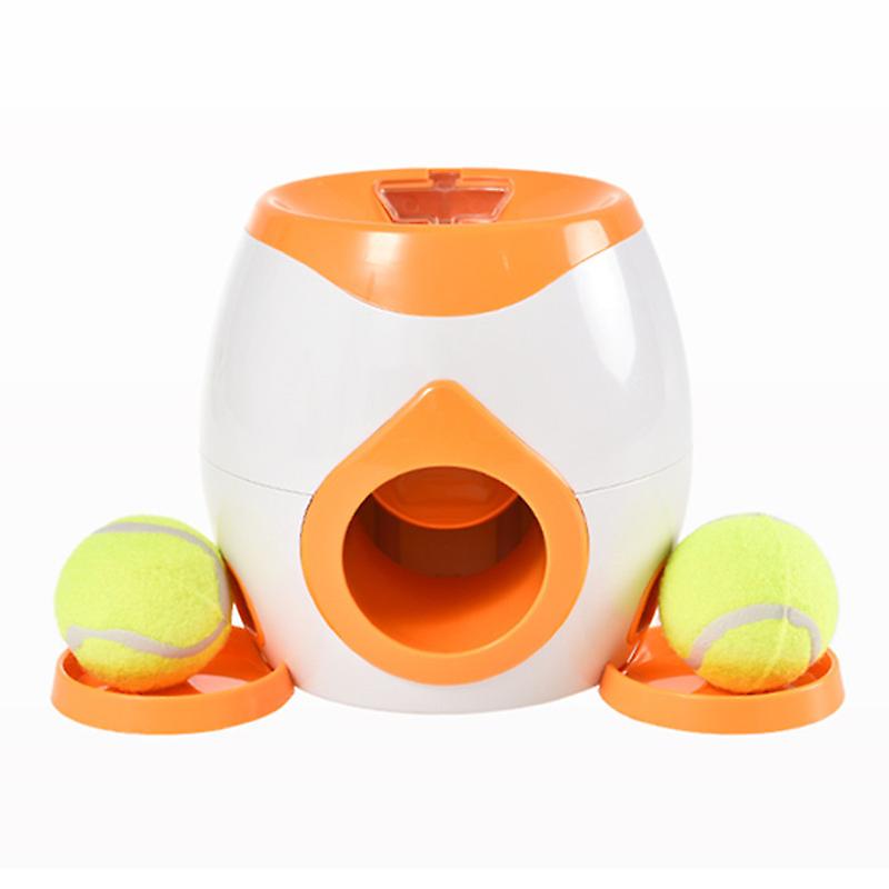 Tennis Launcher Dog Ball Throwing Machine Dog Accessories Automatic Pet Feeder Interactive Dog Toys Food Reward Machine