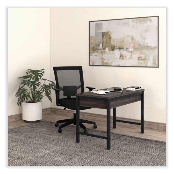 Workspace by Alera Mesh Back Fabric Task Chair， Supports Up to 275 lb， 17.32