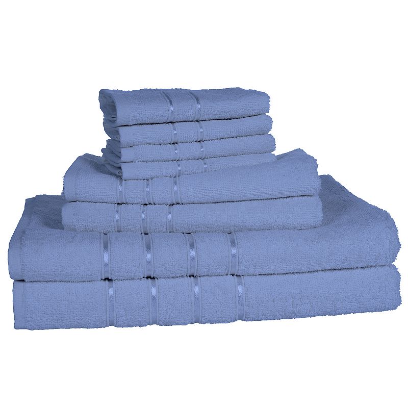 Portsmouth Home 8-piece Plush Bath Towel Set