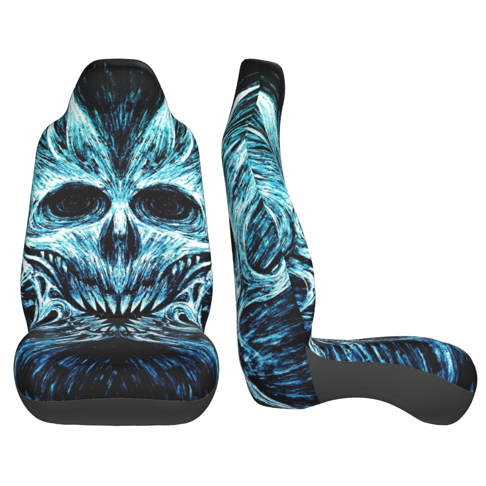 ZICANCN Car Seat Cover Creature Monster Fantasy Car Front Seat Covers Protectors ， Automotive Seat Covers for Cars Trucks Suv