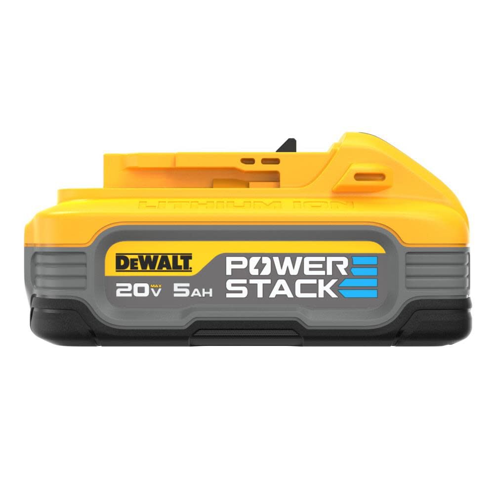 DEWALT POWERSTACK 20V MAX 5Ah Battery 2pk DCBP520-2 from DEWALT