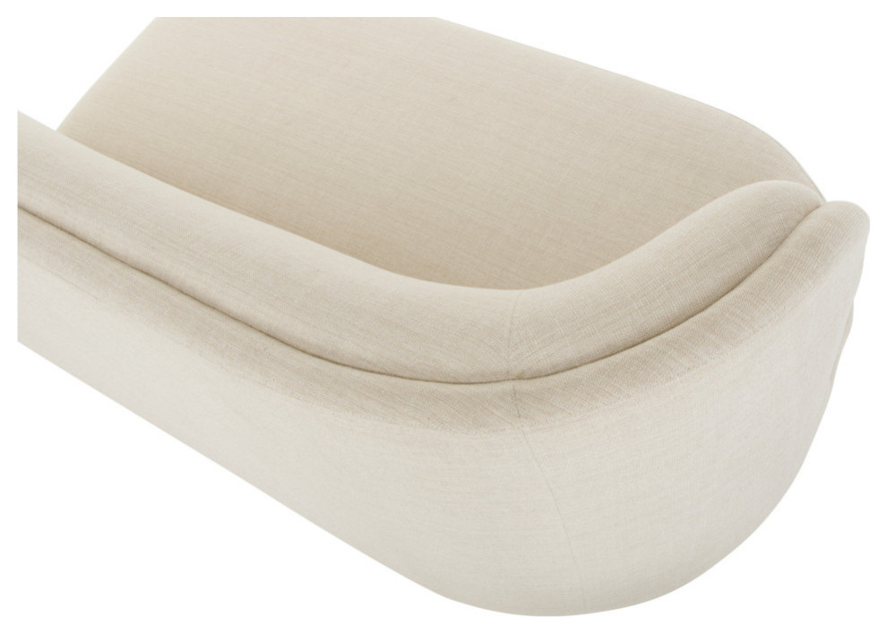 Yoon 2 Seat Sofa Left Sweet Cream   Transitional   Sofas   by HedgeApple  Houzz