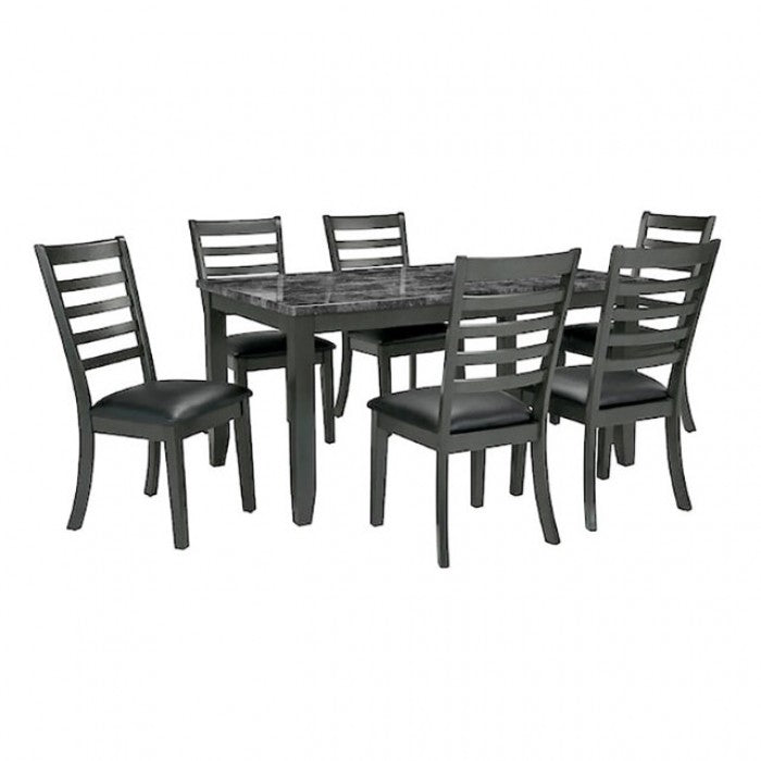 Adia 7 Pc. Dinning Table Set