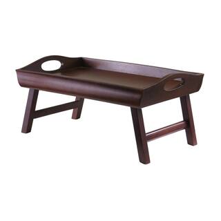 Winsome Sedona Bed Tray Curved Side Foldable Legs Large Handle 94725