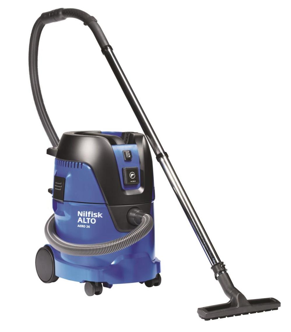 Aero 26， 25 Liter Contractor-Grade Wet/Dry Vacuum with Tool Start