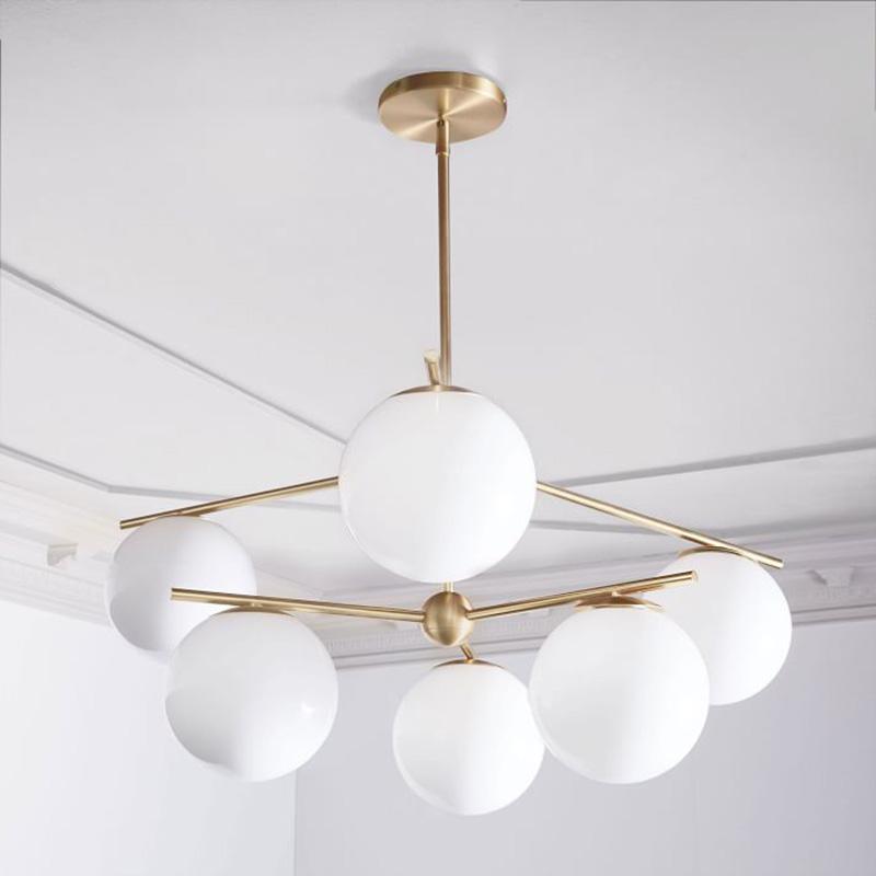 Sphere & Stem Chandelier