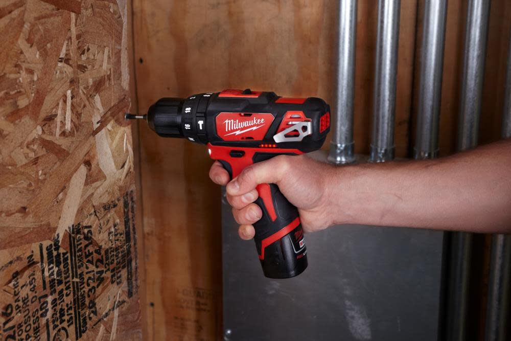 Milwaukee M12 12V Hammer Drill/Impact Driver Combo Kit 2 Tool 2497-22 from Milwaukee