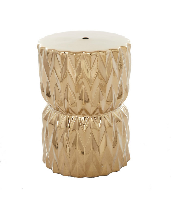 Rosemary Lane Ceramic Glam Accent Table