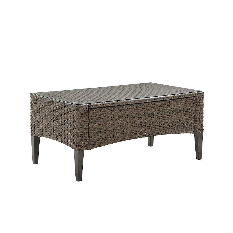 Crosley Rockport Outdoor Wicker Coffee Table