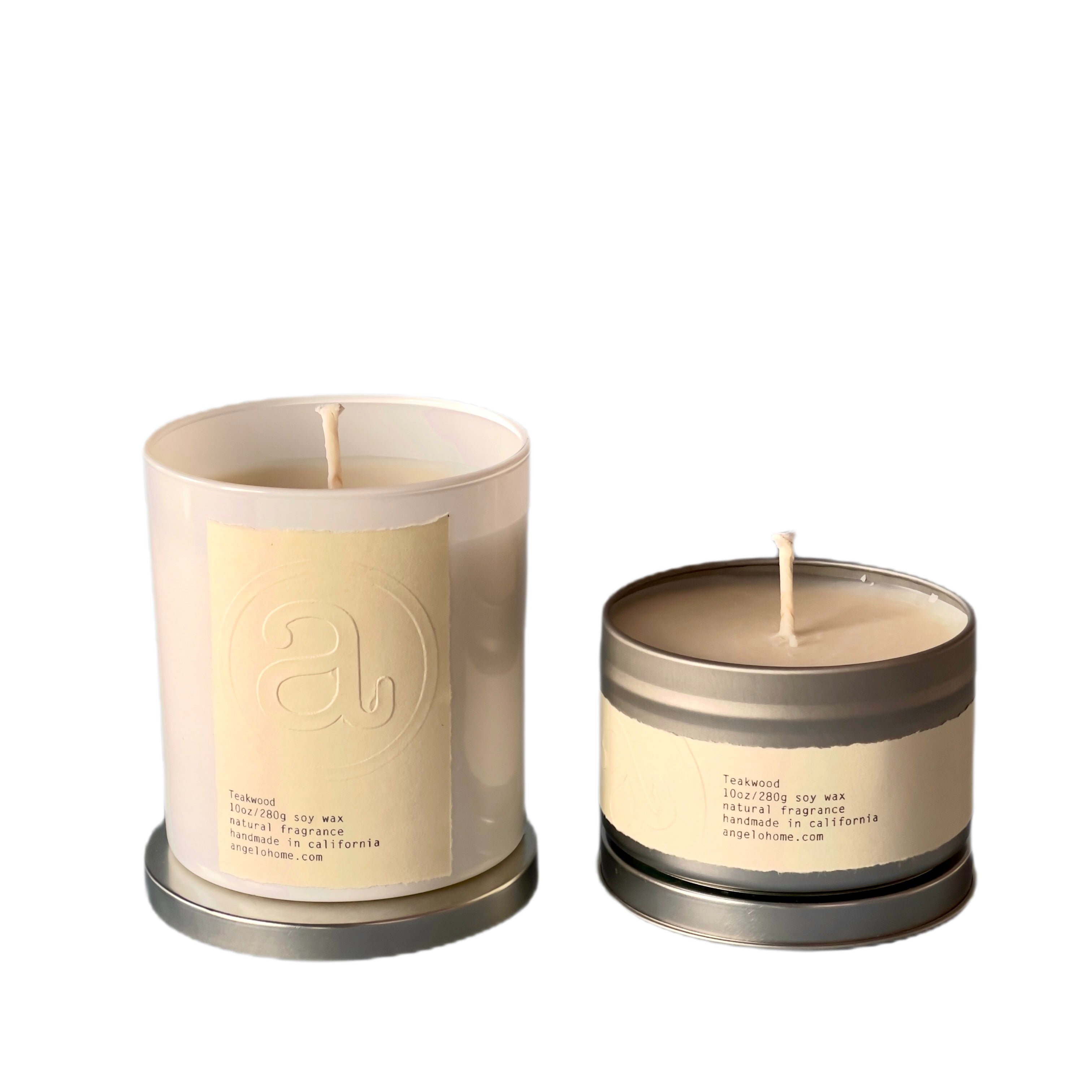 angelo:HOME Teakwood Scented Candle