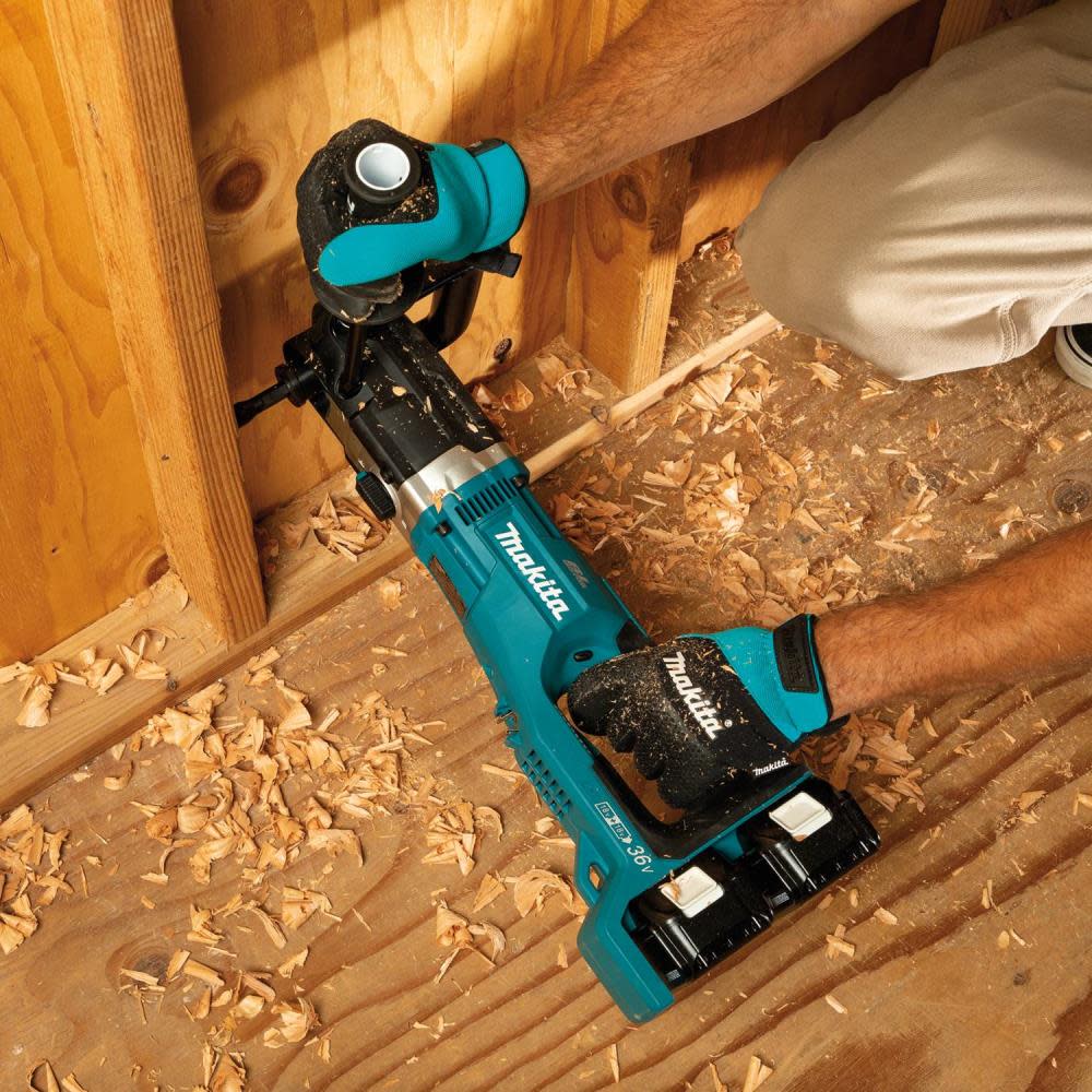 Makita 36V (18V X2) LXT 7/16 Hex Right Angle Drill Brushless Kit ;