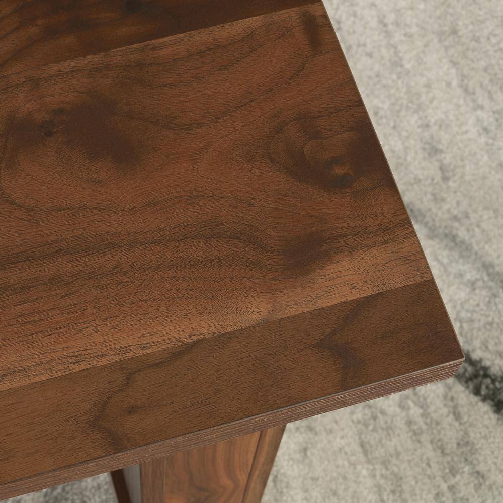 SAUDER Boone Mountain 55.118 in. Rectangle Grand Walnut Engineered Wood Top (Seats 4) 432077