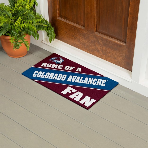 Evergreen Colorado Avalanche Pvc Mat Color